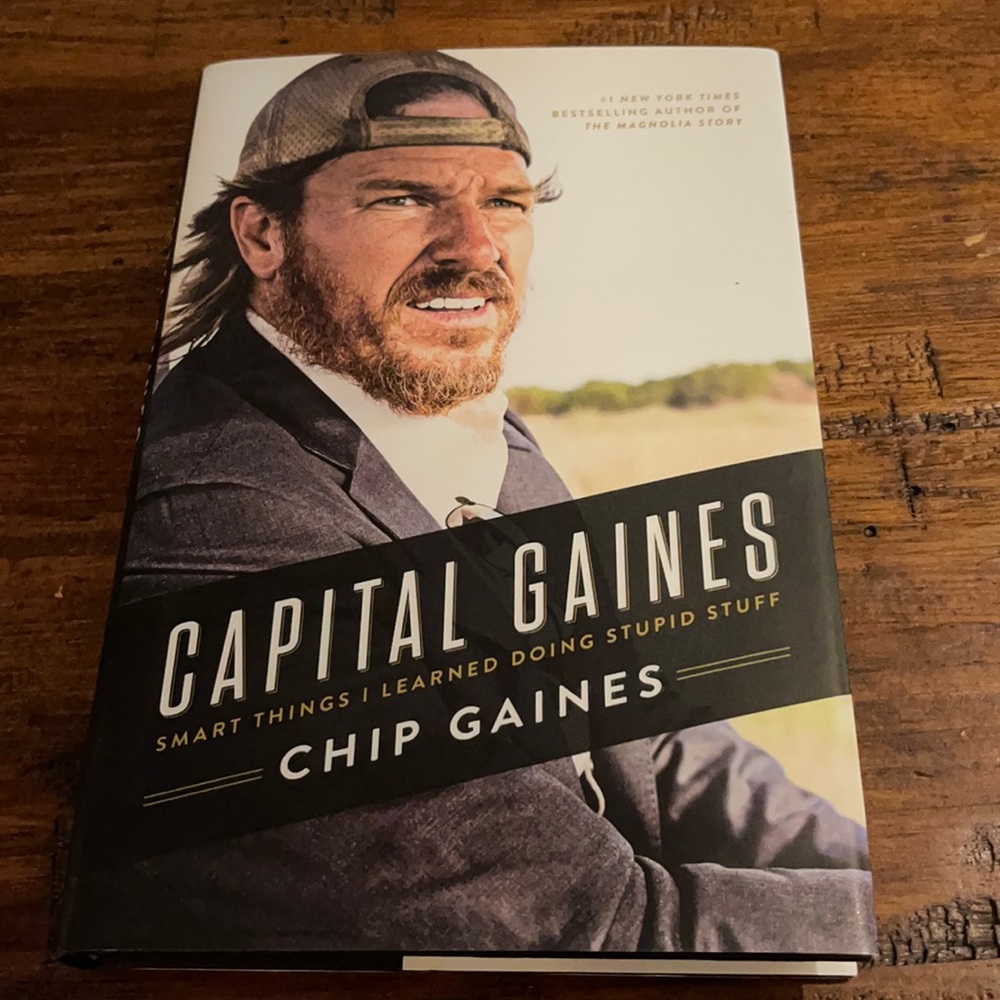Capital Gaines Smart Things I Learned Doing Stupid Stuff Hard Cover